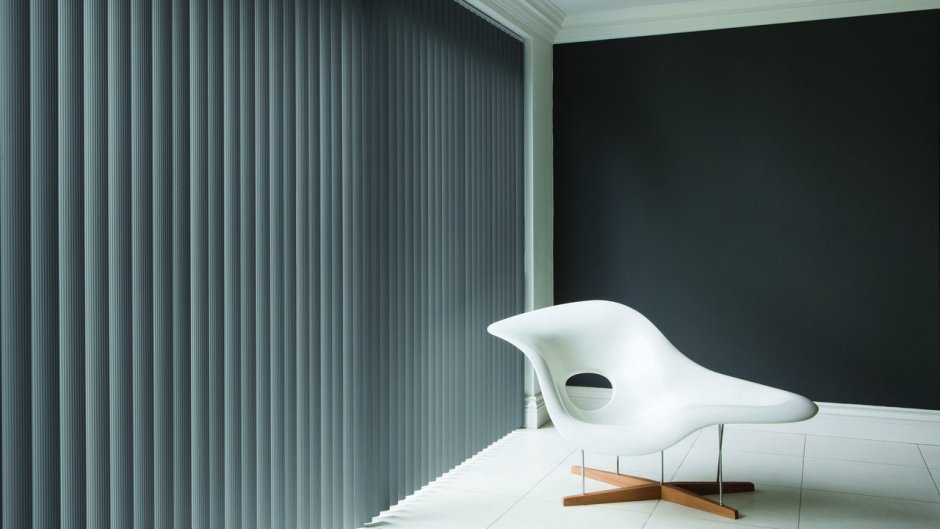 Жалюзи вертикальные двухцветные