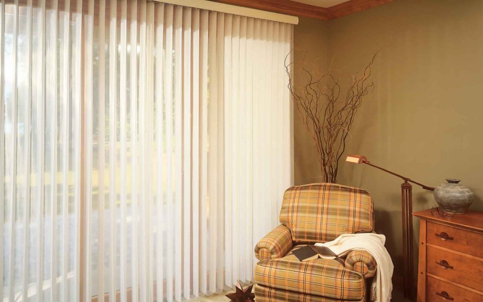 Вертикальные тюлевые жалюзи дебют