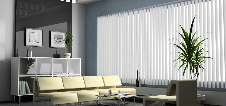 Жалюзи в офис вертикальные