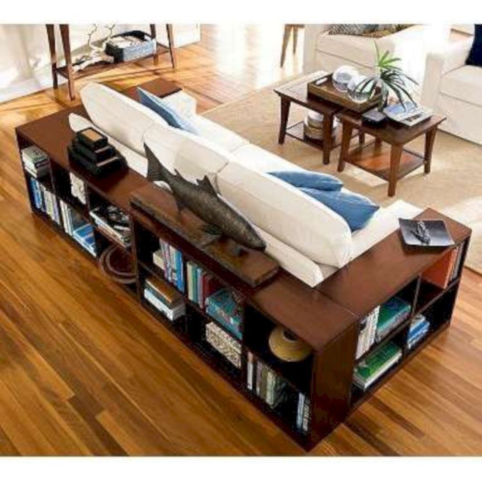 Стеллаж с диваном