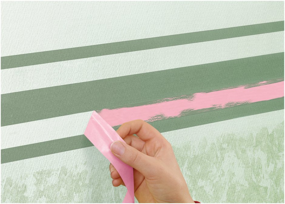 Малярная лента tesa для деликатной поверхности 25 м x 25 мм розовая