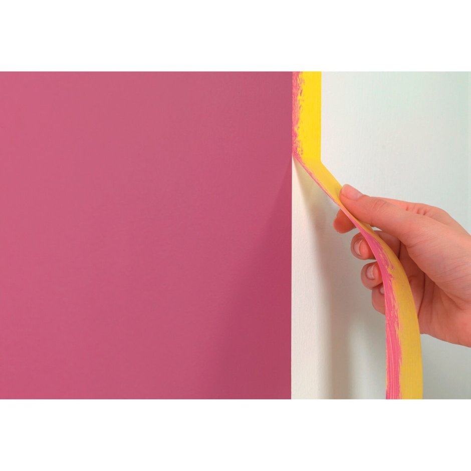 Лента малярная tesa для четкого края желтая 30 мм 50 м