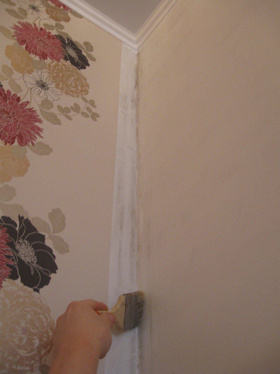 Декор стыков на обоях