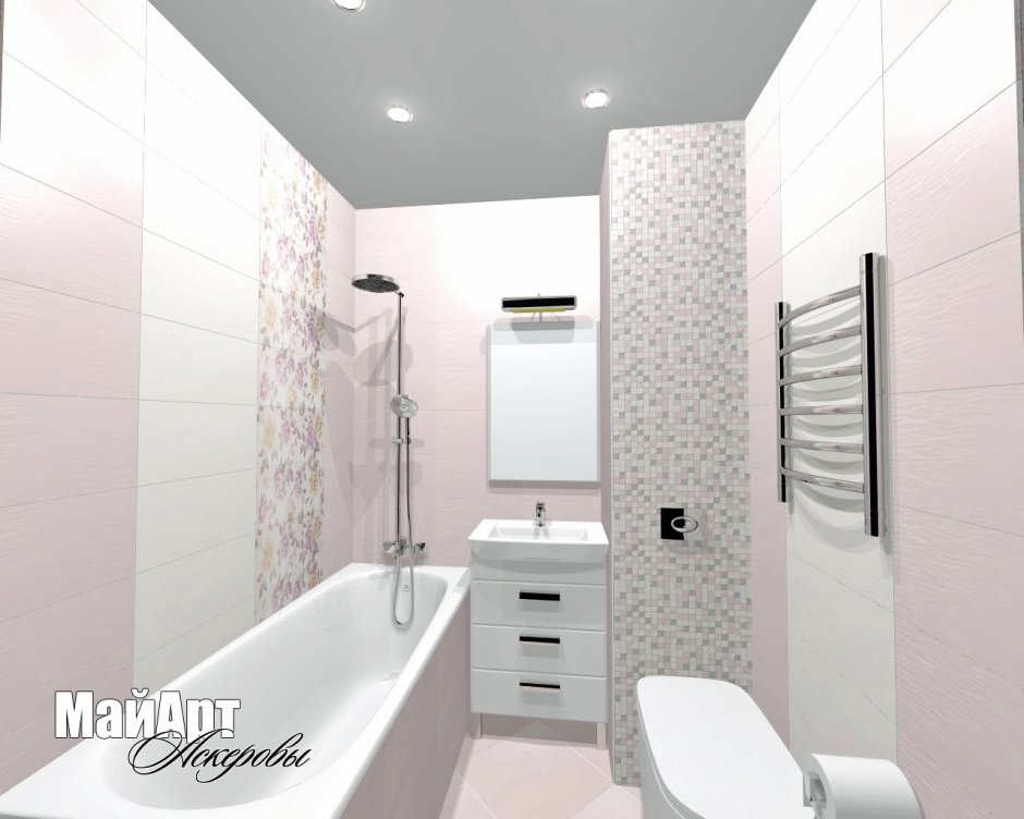 Горизонтальная раскладка плитки