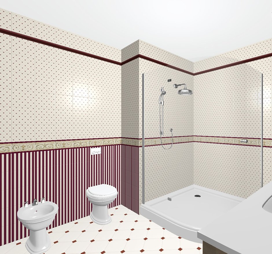 Lasselsberger Парижанка бирюзовая 20x60