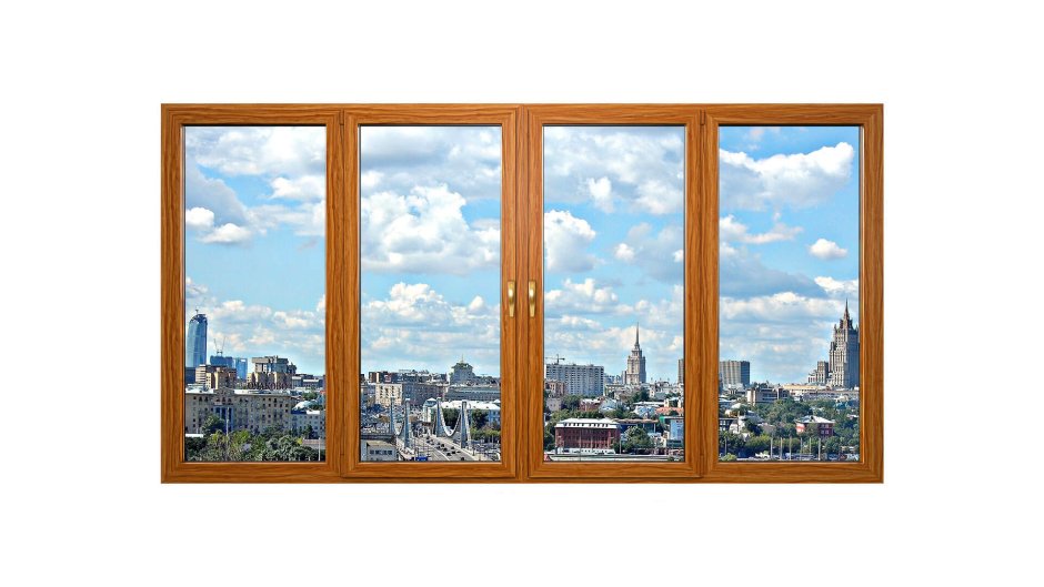 Окно 4 створки