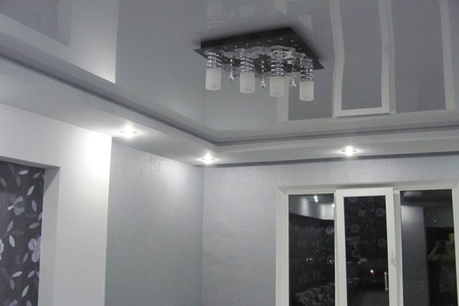 Подвесной потолок с подсветкой