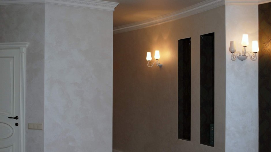 Перламутровая декоративная краска для стен