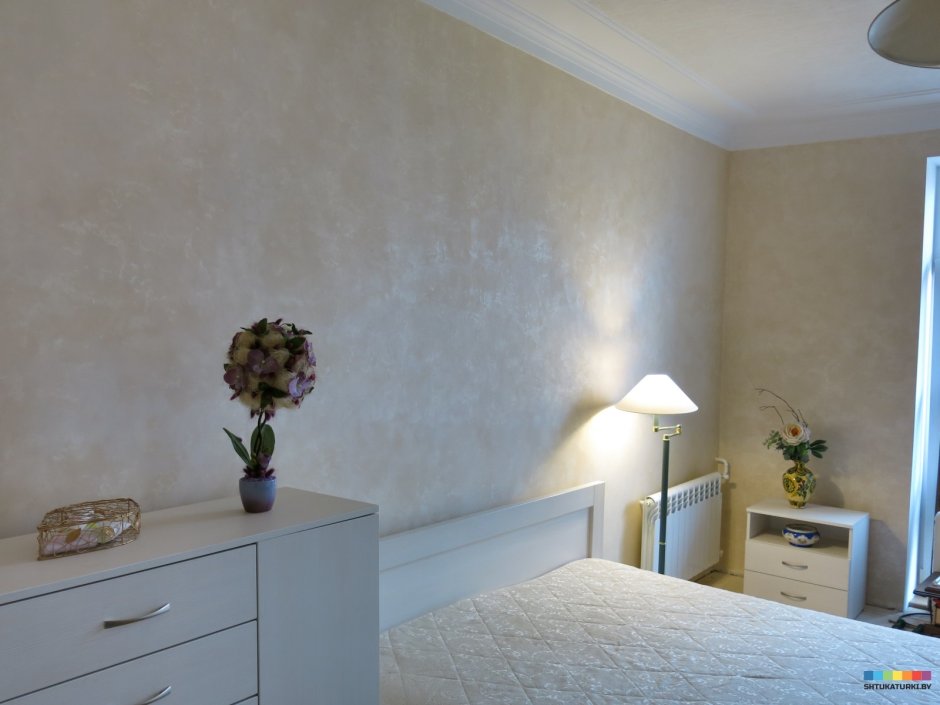 Жемчужные обои в интерьере