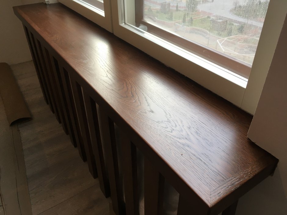 Деревянный подоконник лофт