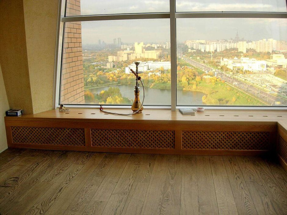 Подоконник из дерева