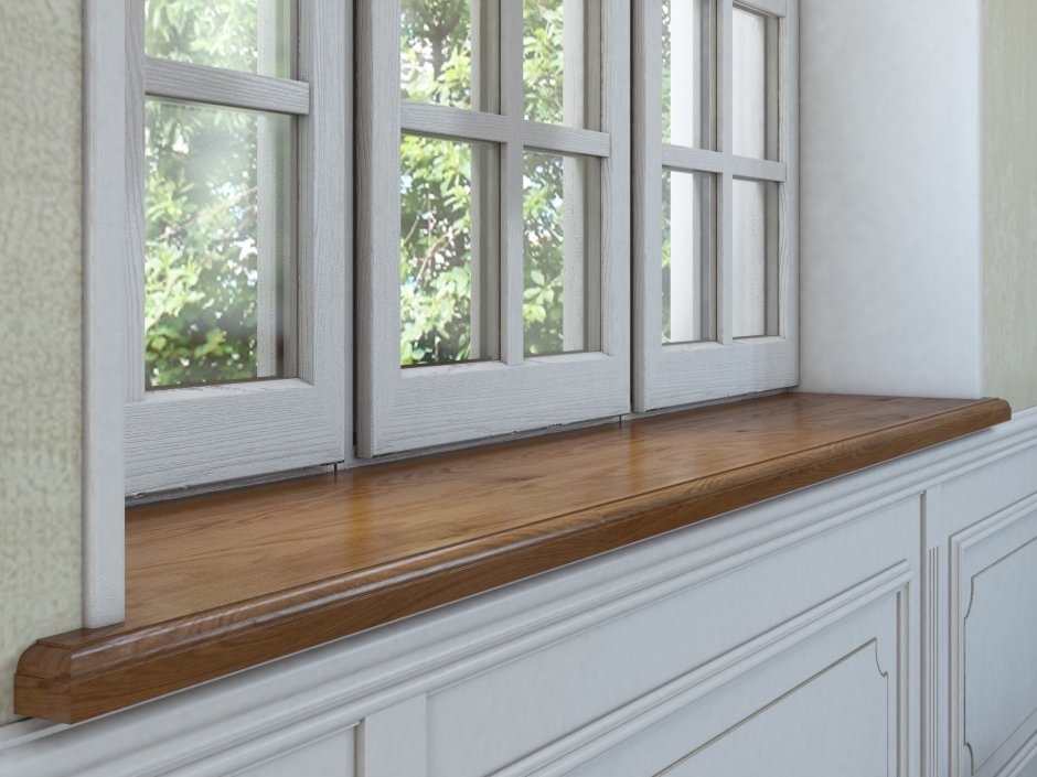 Подоконник дерево