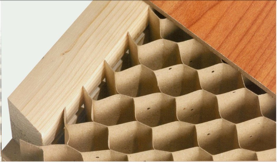 Картонный сотовый заполнитель