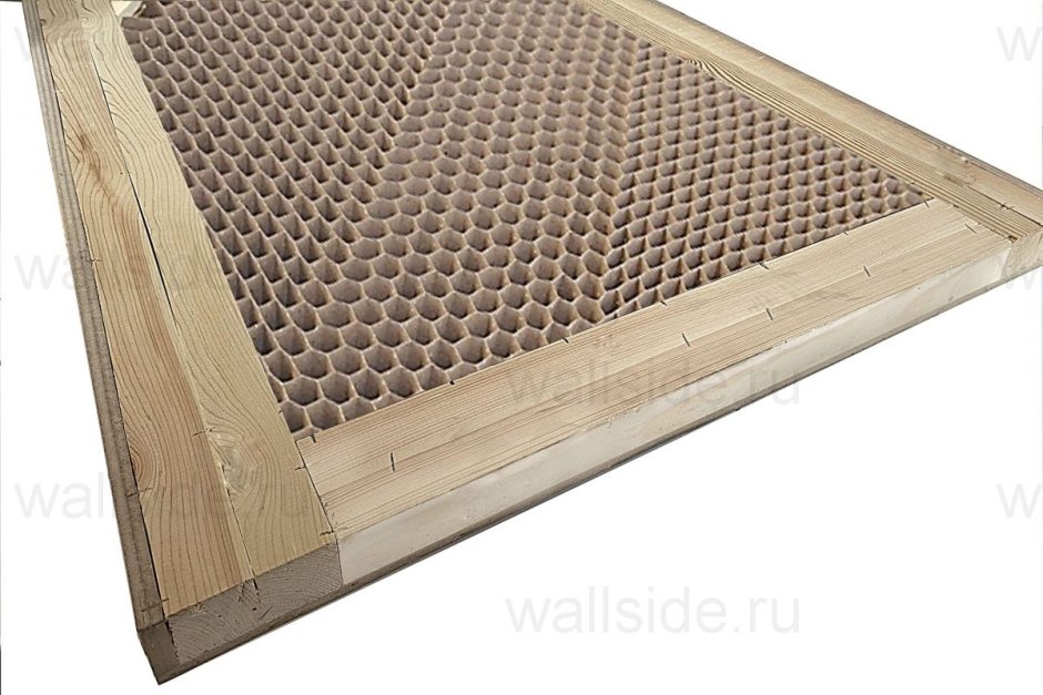 Сотовое наполнение двери