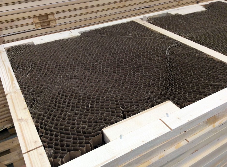 Сотовые панели: (обшивка СТП-6а + соты ПСП-1)