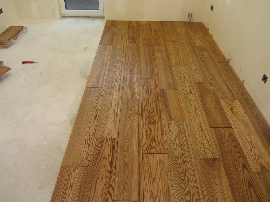 Укладка паркетной доски