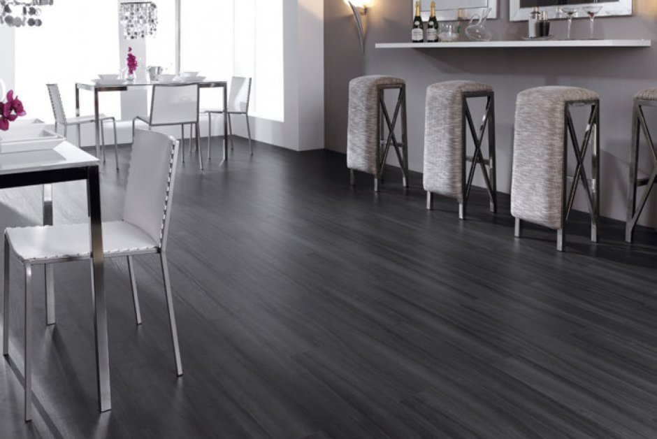 Ламинат ter Hurne Avatara дуб черно-серый 1632 1101170060