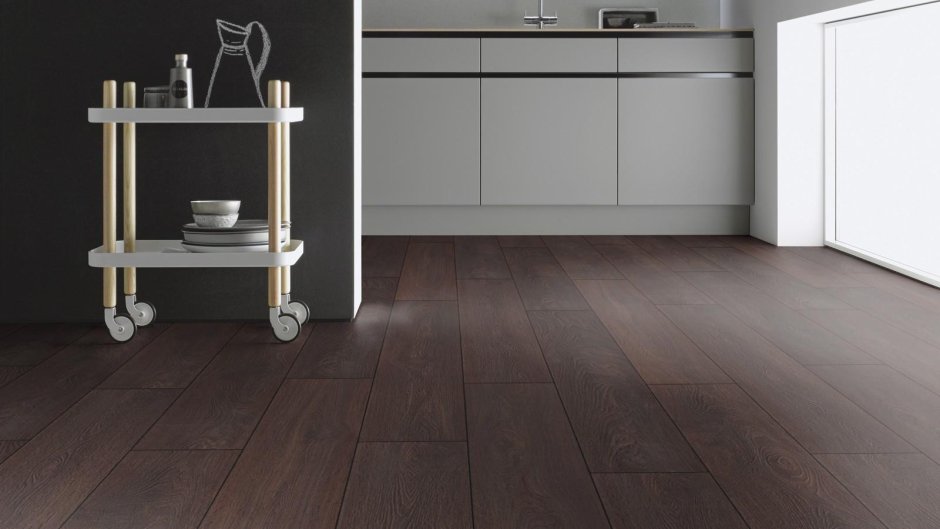 Линолеум в интерьере кухни