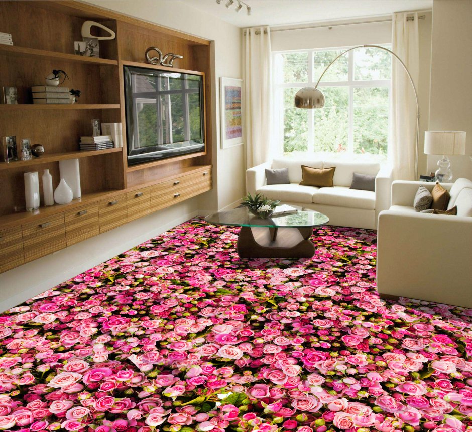 Цветочный ковёр
