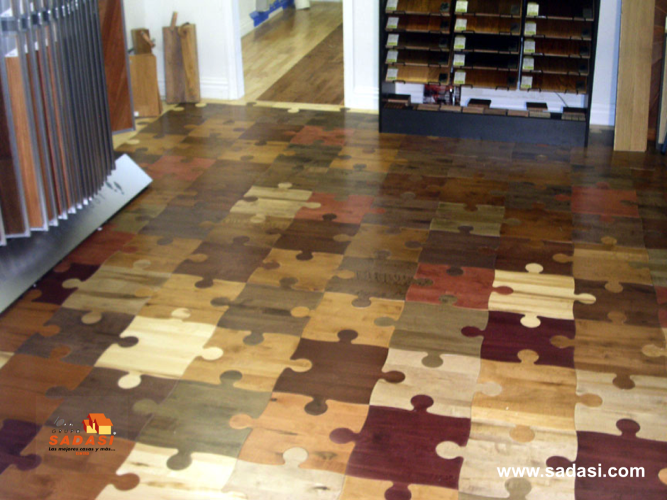 Необычный линолеум