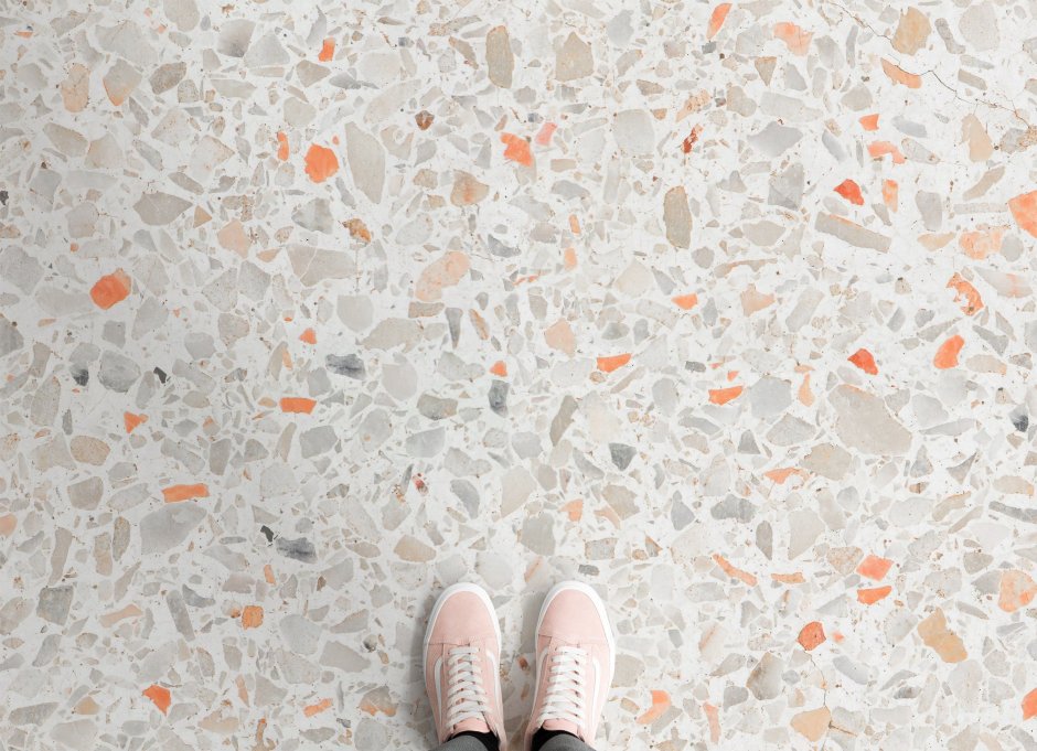 Кварц винил пол терраццо