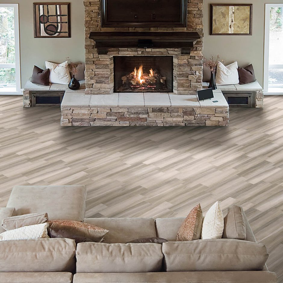 Половая плитка в интерьере