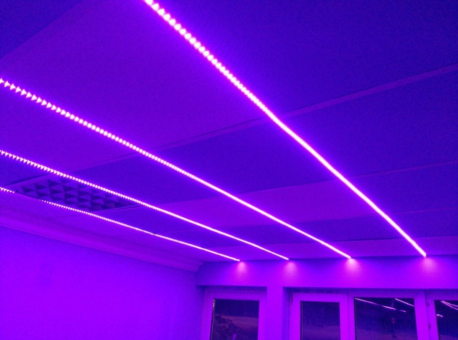 Светодиодная подсветка потолка