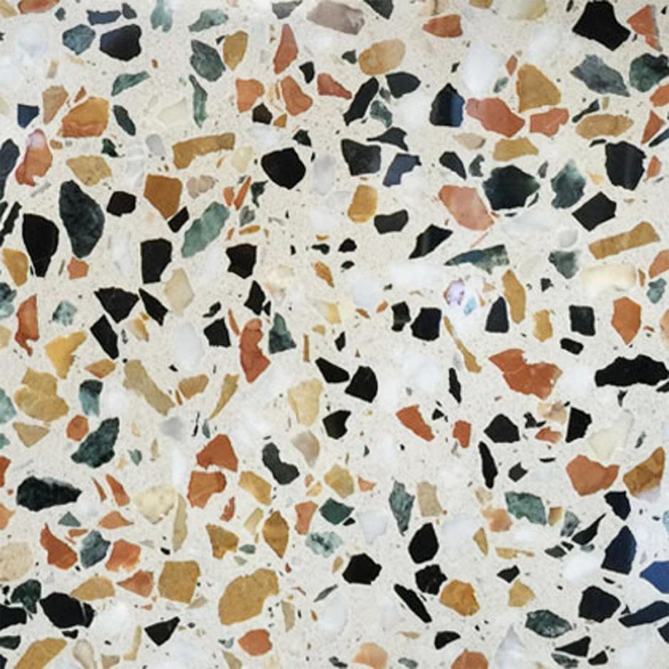 Керамогранит терраццо цветной