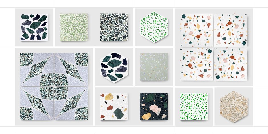 Плитка 20*30 терраццо