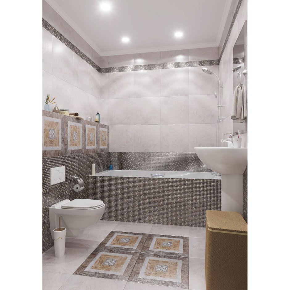 Керамогранит Vitra Bergamo антрацит