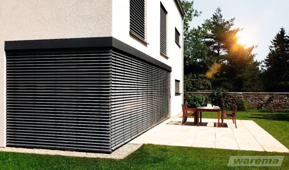 Жалюзи фасадные наружные