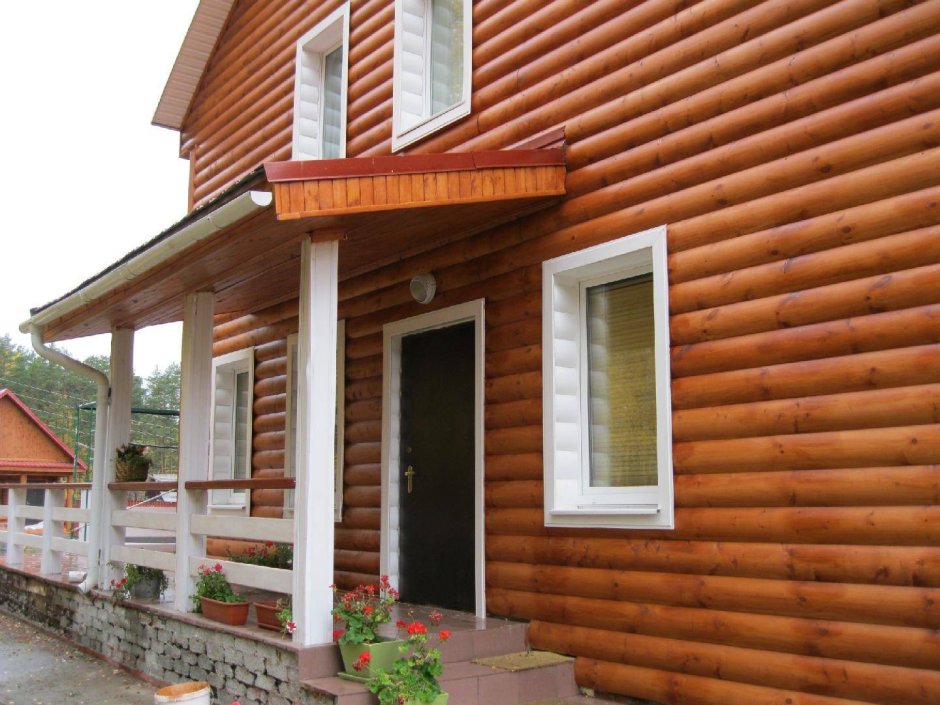 Фасады деревянных домов
