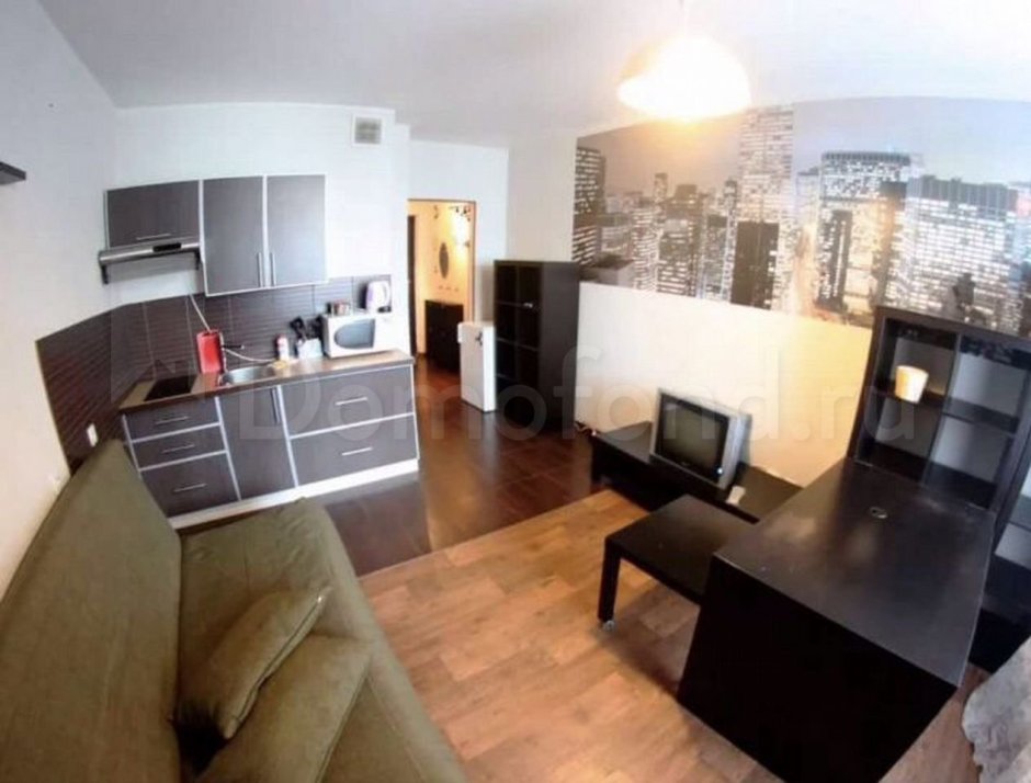 Реальная квартира студия