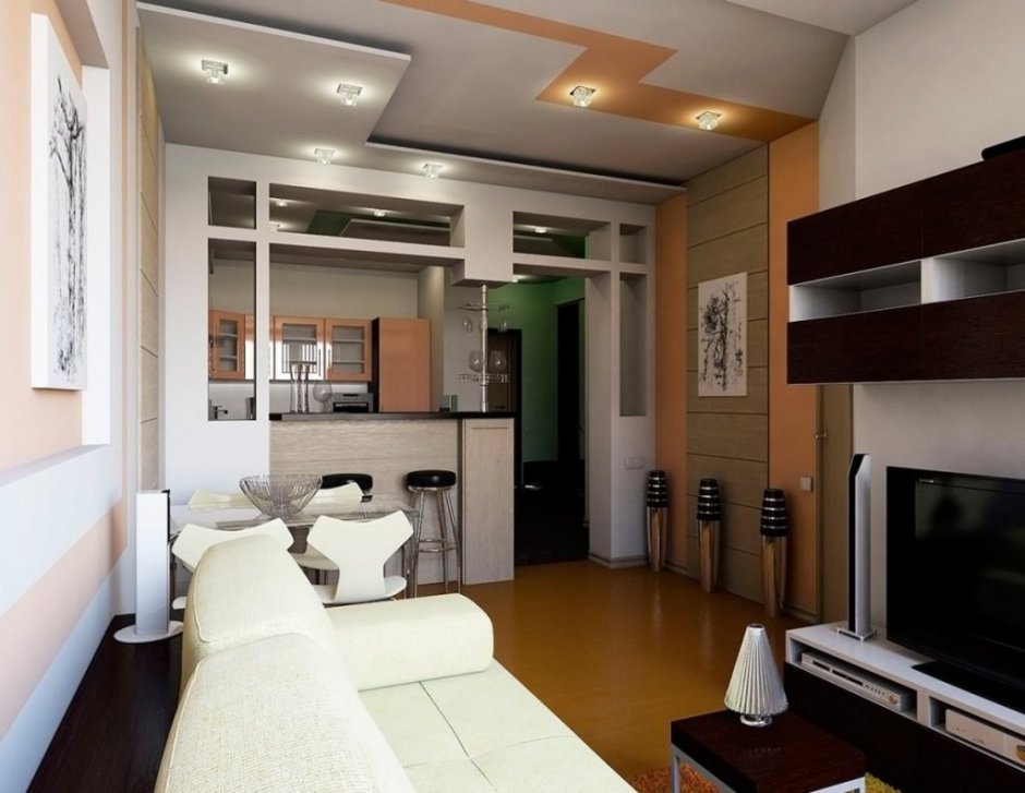 Интерьер малосемеек