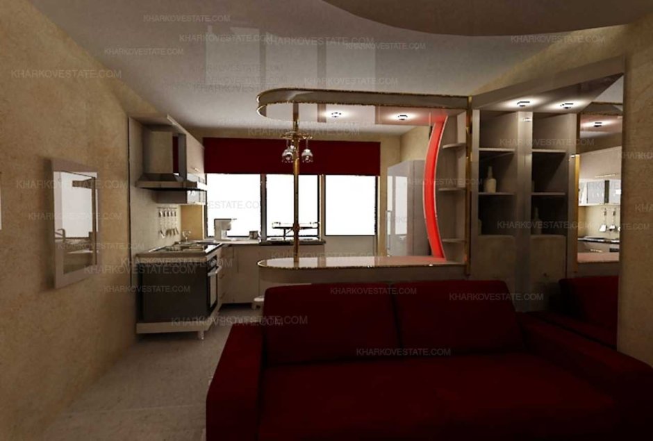 Интерьер квартиры малосемейки