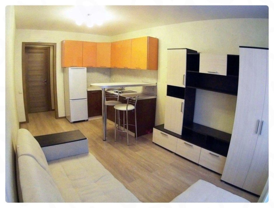 Расстановка мебели в студии