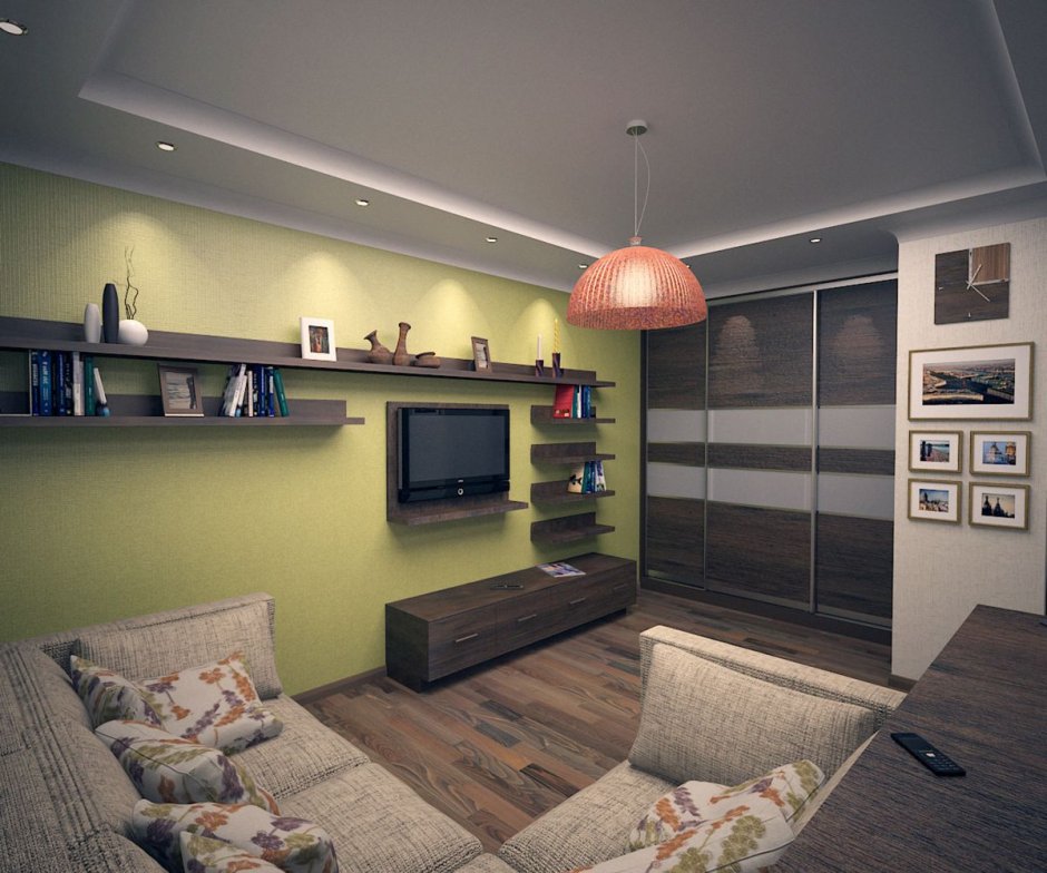 Интерьер малосемейки