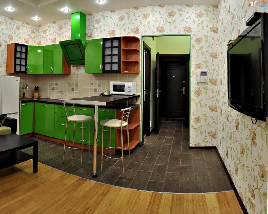 Кухня в гостинке