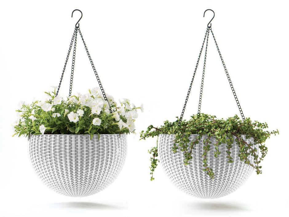 Плетеное кашпо 110 л из экоротанга