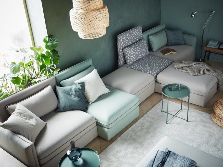 Модульные диваны ВАЛЛЕНТУНА В ikea
