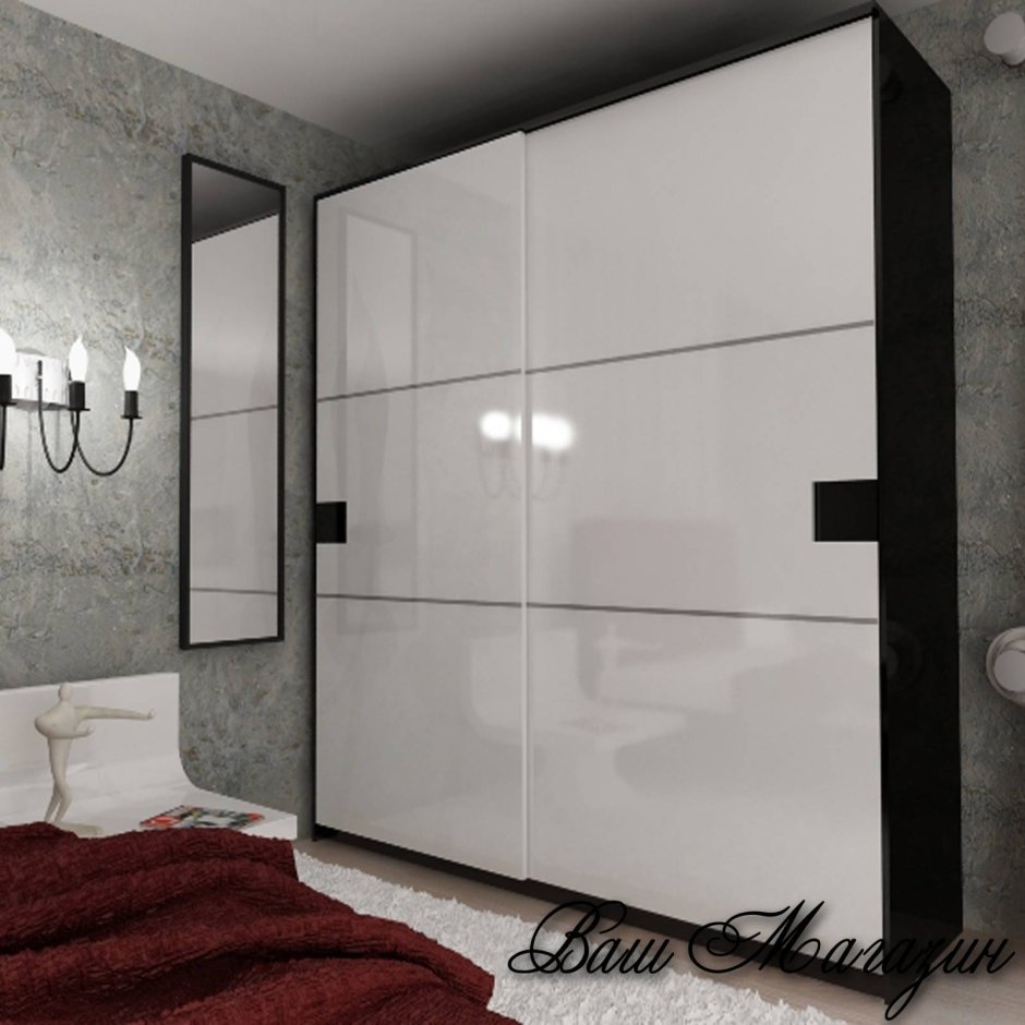 Шкаф Scandi 11 белый глянец