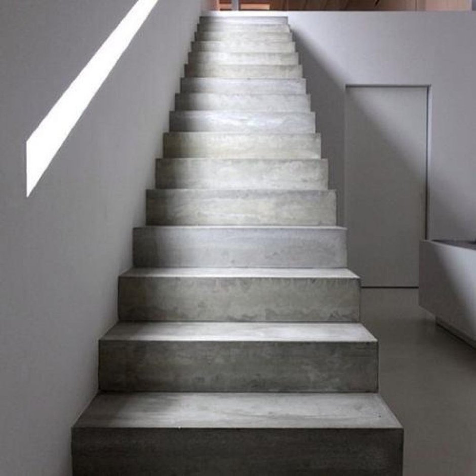 Лестница из бетона