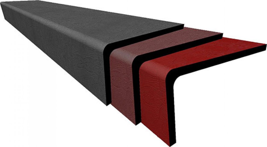 Композитный фибробетон ступени