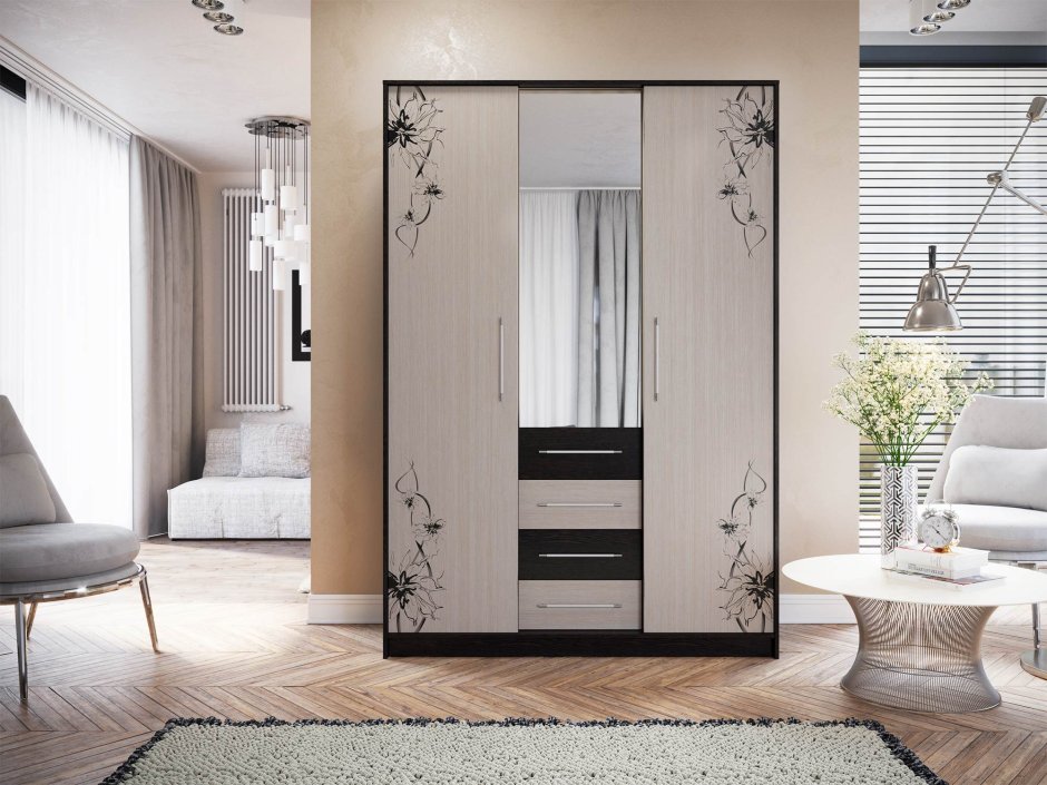 Спальня Мишель ясень шимо/сатин