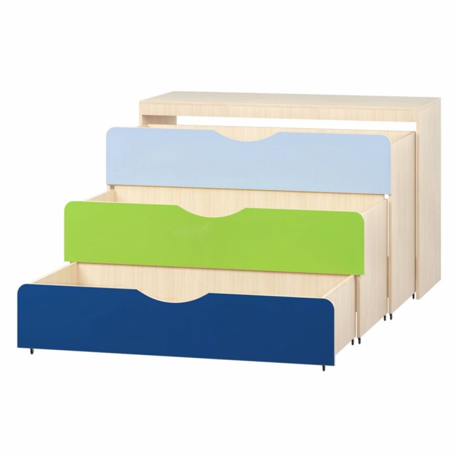 Трехъярусная кровать выдвижная