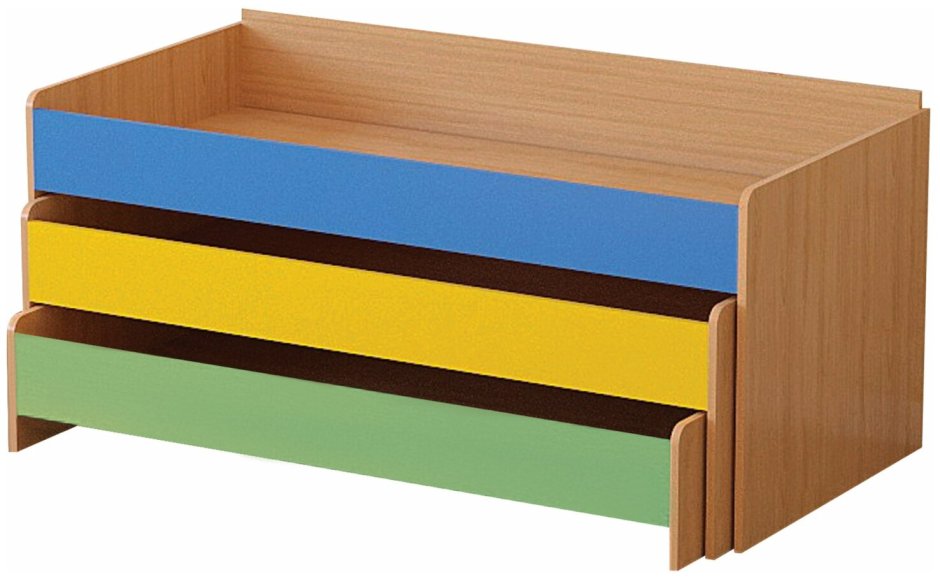 Кровать четырехъярусная трансформер (выкатная)