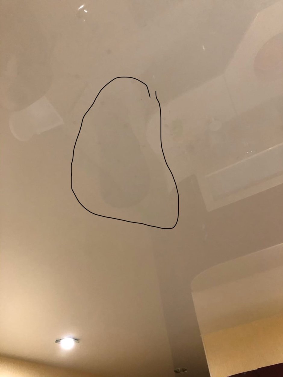 Затопленный потолок