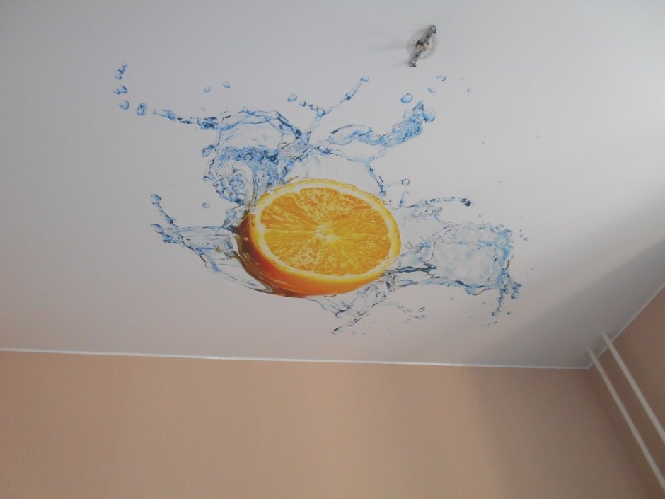 Грибок на потолке в ванной