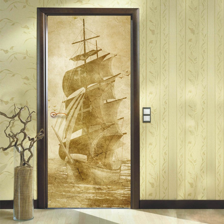 Самоклеющаяся пленка для дверей