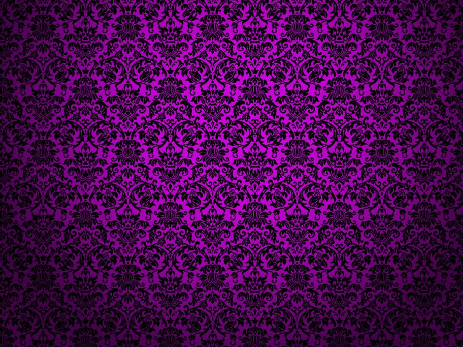 Фиолетовые узоры